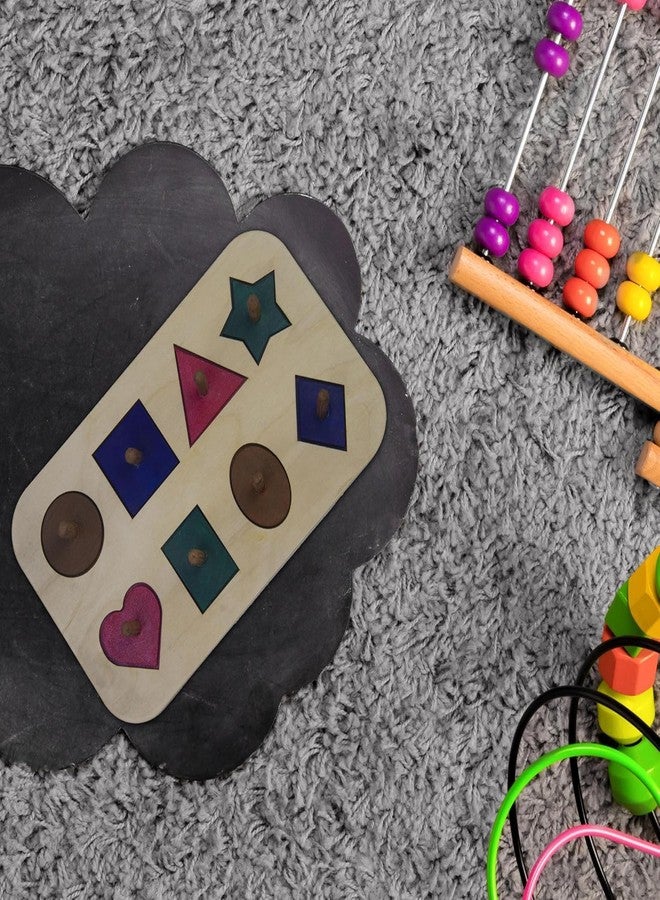 Keebori Shape Sorter Toy for Toddlers and Preschoolers, Educational Toy for Early Childhood Development, Wooden Handmade Educational Toys for Kids - Image 4